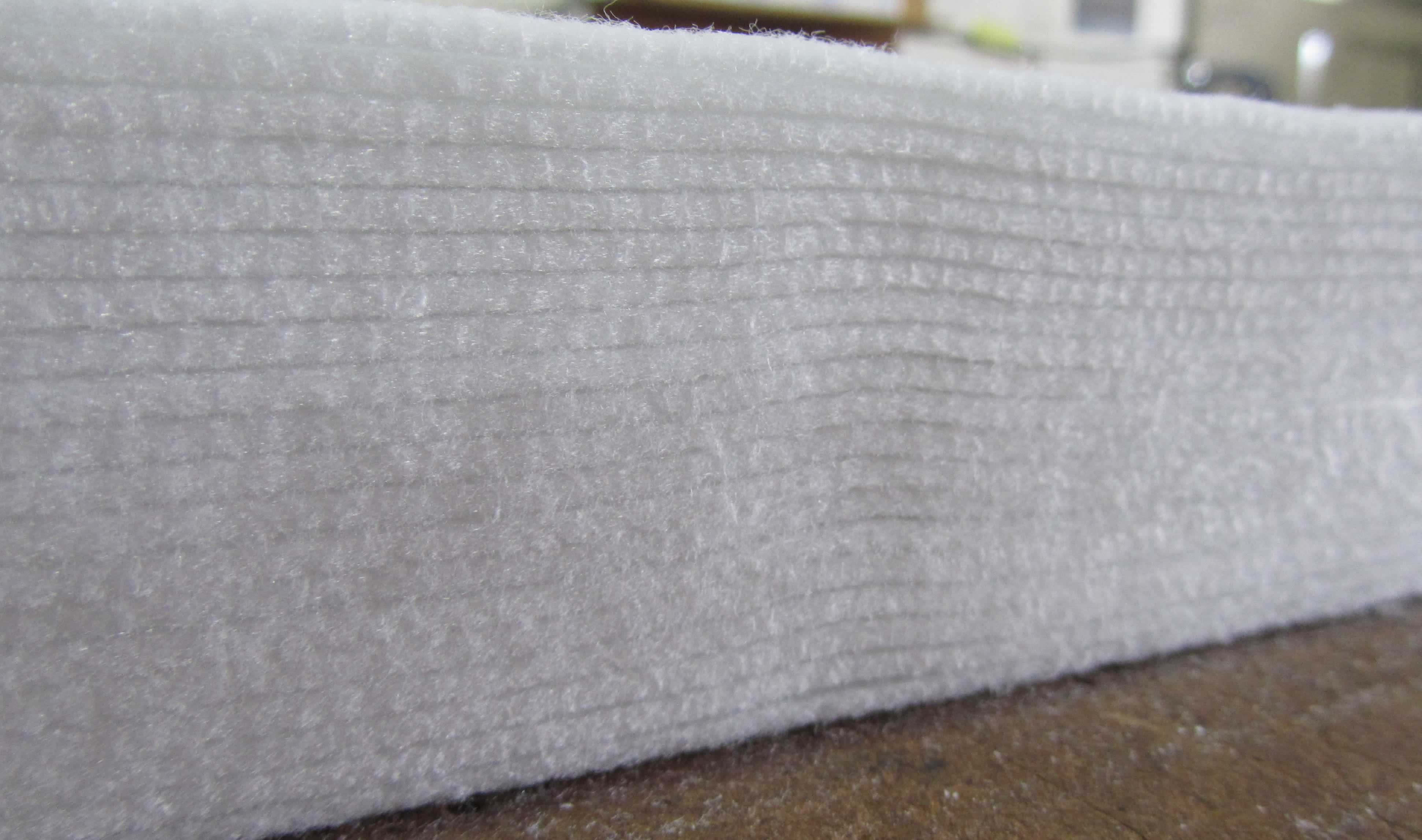 Stack of felt sheeting