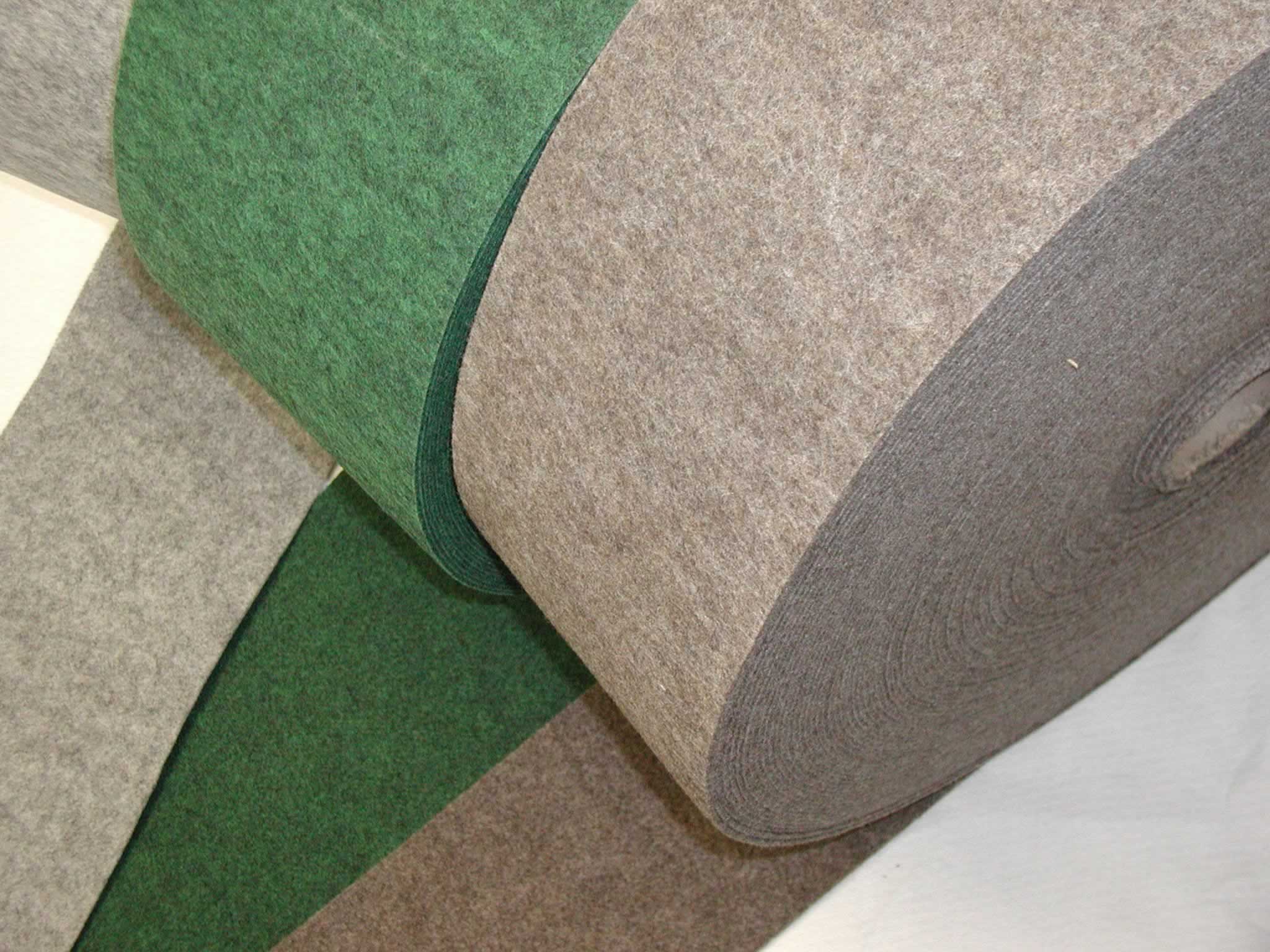 Nonwoven felt rolls in different colors & density